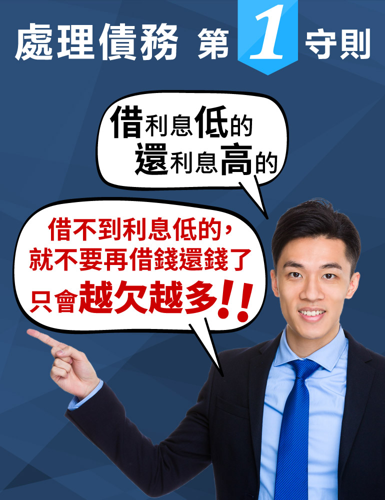 處理債務第一守則 處理債務第一守則